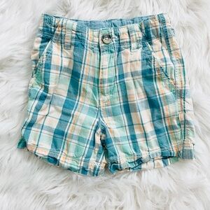 Rugged Butts Plaid Short 12-18 Months